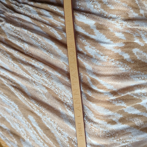 Snakeskin pattern red Ann Taylor Belt - Picture 3 of 4